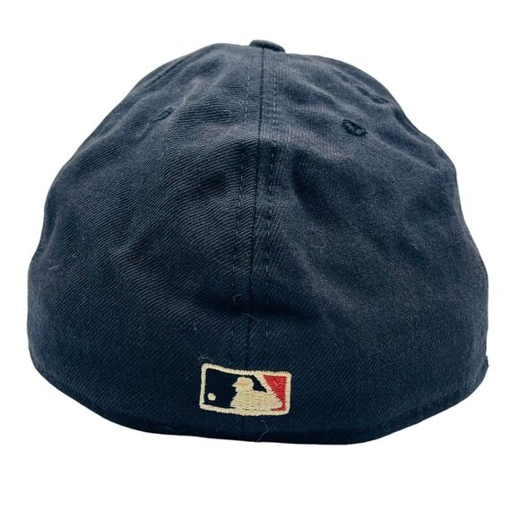 Vintage Y2K Houston Astros New Era Hat Cap Diamond Collection 7 1/2 Wool USA - Picture 4 of 6